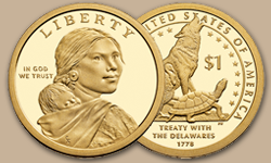 2013 Native American Dollar